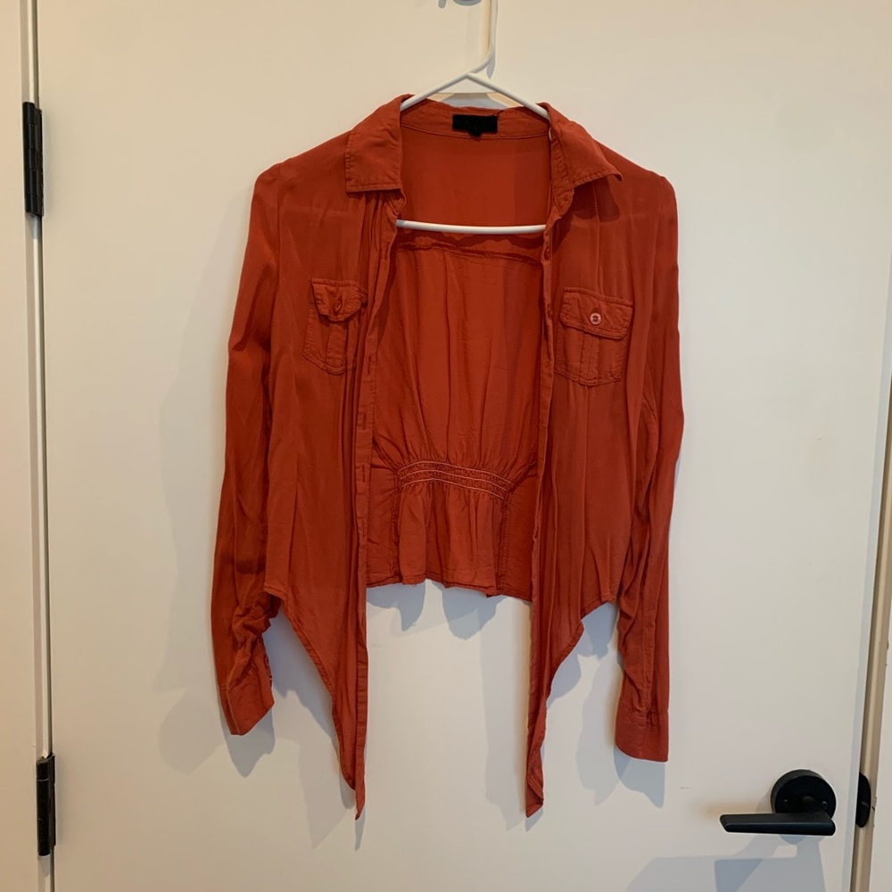 Rust Orange Top - Picture 2 of 5